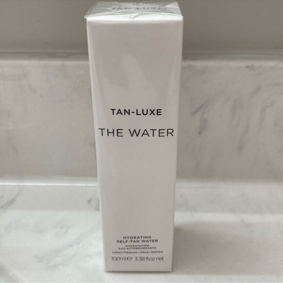 TAN-LUXE THE WATER Hydrating Self-Tan Water 100ml Light/Medium Shade NIB - Picture 4 of 11
